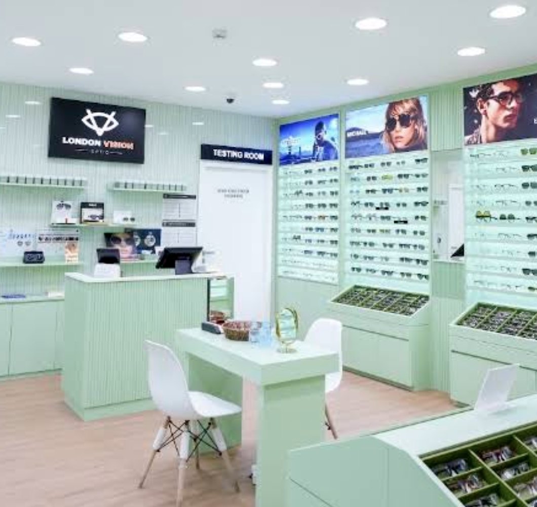 Inside the London Vision store in Al Karama